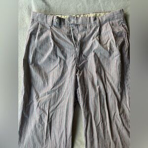 Majer  seersucker  Dress Pants
